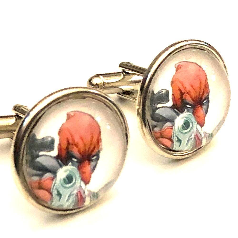 Deadpool Cuff Links